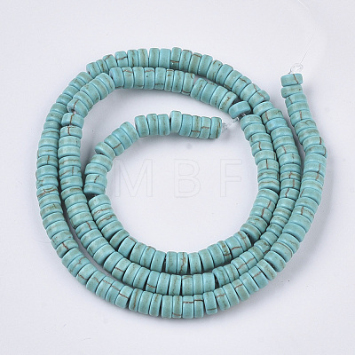 Synthetic Turquoise Beads Strands X-TURQ-S282-22C-1