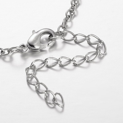 Iron Pendant Necklaces NJEW-JN01342-01-1