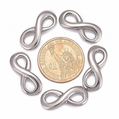 Tarnish Resistant 304 Stainless Steel Links connectors LS-STAS-M199-01-1