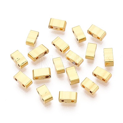 Electroplate Glass Seed Beads SEED-TAC0004-06-1