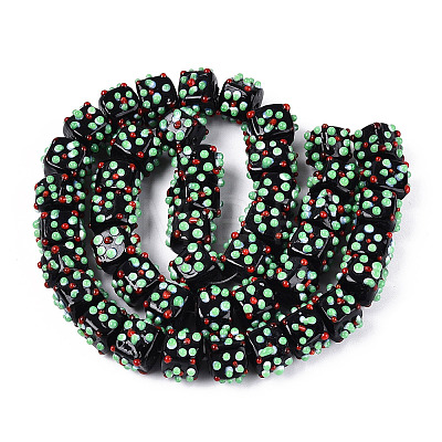 Handmade Lampwork Beads LAMP-N038-04A-1