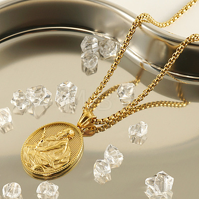 304 Stainless Steel Pendant Necklaces FS-WG0CD66-06-1