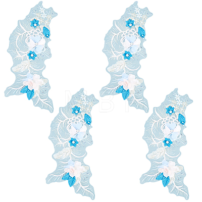 Polyester Embroidery Lace Sewing Ornaments DIY-WH2031-077B-02-1