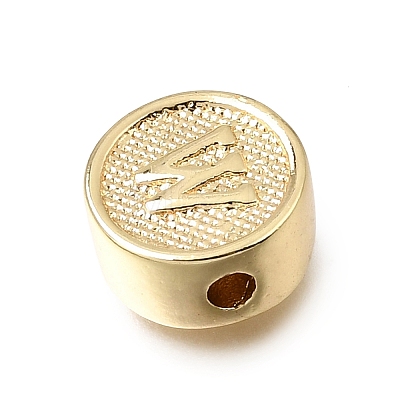 Brass Beads KK-E802-35G-W-1