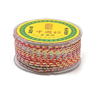 11M Braided Nylon Chinese Knot Cord WCOR-B001-2mm-04-1
