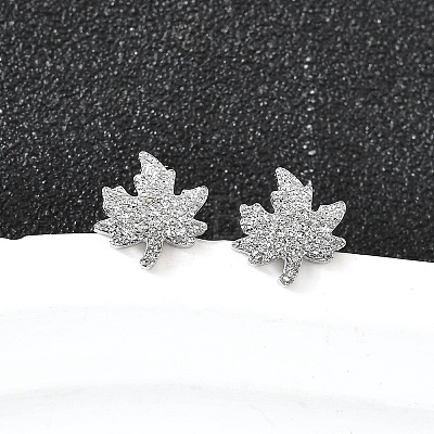 304 Stainless Steel Stud Earrings EJEW-H161-01P-H-1