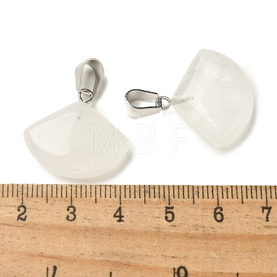 Natural Quartz Crystal Pendants G-Z067-05P-03-1