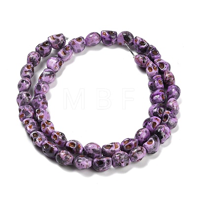 Synthetic Turquoise Beads Strands TURQ-F019-02E-1