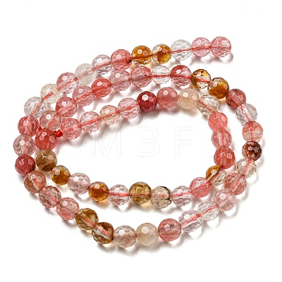 Tigerskin Glass Beads Strands G-E571-A07-01-1