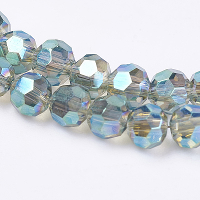 Glass Beads Strands EGLA-F120-M01-1