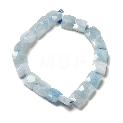 Natural Aquamarine Beads Strands G-G980-09-1