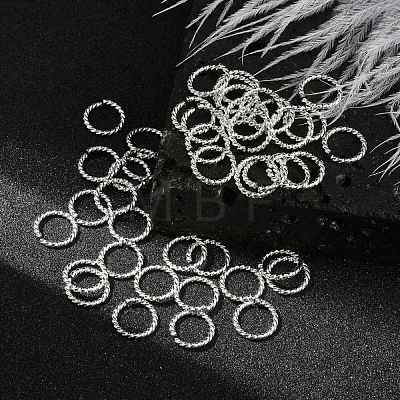 304 Stainless Steel Open Jump Rings STAS-F191-12S-D-1