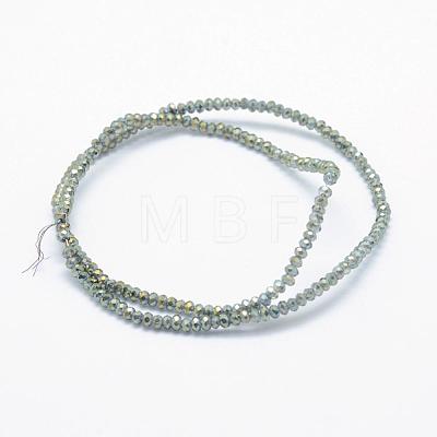 Electroplate Glass Beads Strands EGLA-J144-FR-A02-1