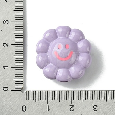 Dopamine Style Opaque Acrylic Beads SACR-Z002-01H-1