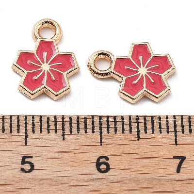 Alloy Enamel Charms ENAM-S022-01H-1