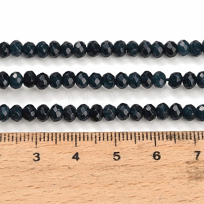 Dyed Natural White Jade Beads Strands GG-CBAF9EE-A08-3x4mm-1