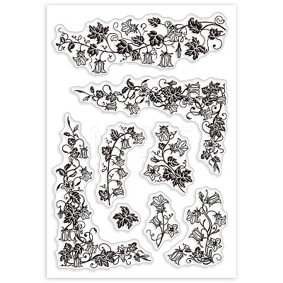 Custom Summer Theme PVC Plastic Clear Stamps DIY-WH0631-0012-1