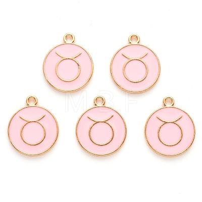 Alloy Enamel Pendants X-ENAM-S124-01A-09C-1