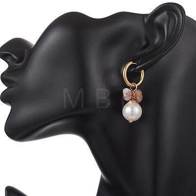 3 Pairs Round 202 Stainless Steel Hoop Earrings EJEW-JE06974-01-1