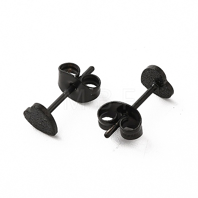 304 Stainless Steel Haart Stud Earrings for Women EJEW-K243-02EB-1
