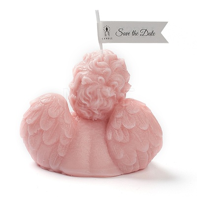 Cupid Shaped Aromatherapy Smokeless Candles DIY-B004-C04-1