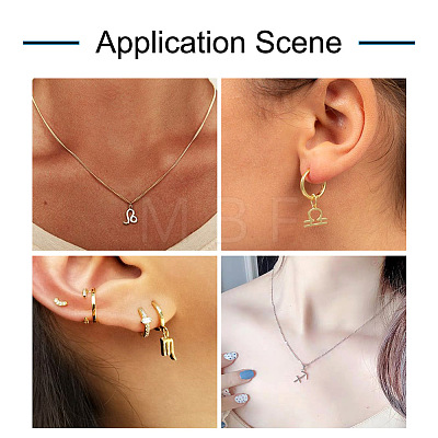 Fashewelry 3 Sets 3 Style Zinc Alloy Jewelry Pendant Accessories FIND-FW0001-10-1