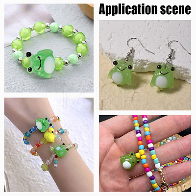 15pcs Lampwork Beads LAMP-AR0001-35-1