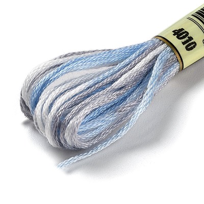 10 Skeins 6-Ply Polyester Embroidery Floss OCOR-K006-A57-1
