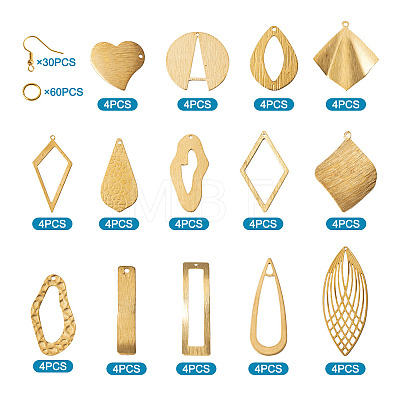 DIY Geometry Earring Making Kit DIY-TA0004-67-1