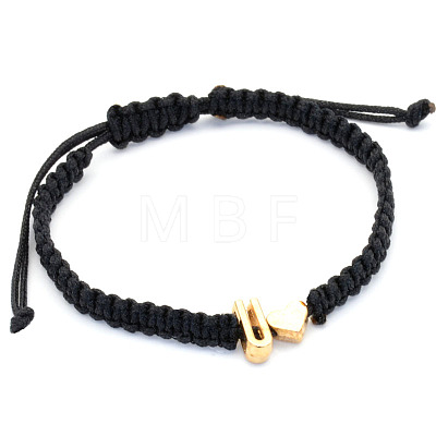 Alloy Beads Braided Bead Bracelets FS-WGADCE6-21-1