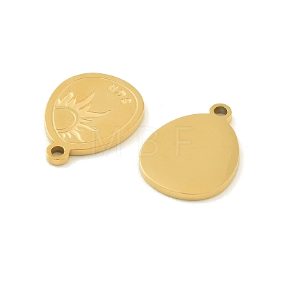 304 Stainless Steel Pendants STAS-H251-02A-G-1