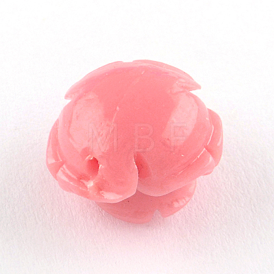 Dyed Synthetical Coral Beads CORA-R011-34J-1