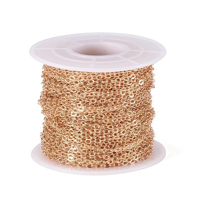 Brass Cable Chains CHC-S003-13G-1