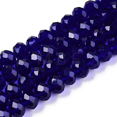 Glass Beads Strands EGLA-A044-T8mm-D06-1