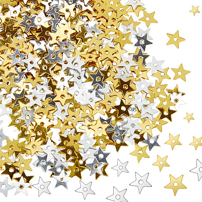 100G 2 Colors PET Paillette/Sequins Pendants KY-CY0001-02-1