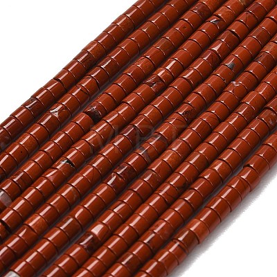Natural Red Jasper Beads Strands G-P608-A09-01-1