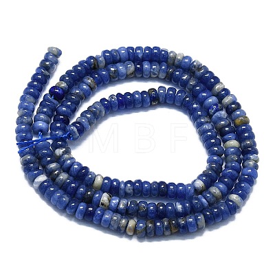 Natural Sodalite Beads Strands G-K245-B02-01-1