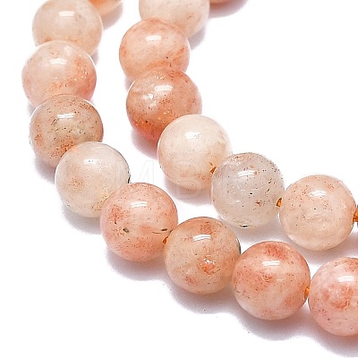 Natural Sunstone Beads Strands G-F715-106B-1