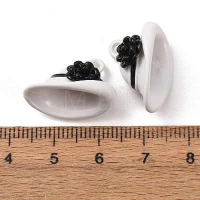 Alloy Enamel Pendants FIND-Z122-02B-1