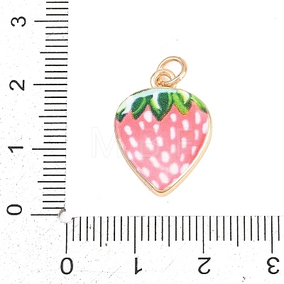 Printed Brass Pendants KK-B183-01G-01-1