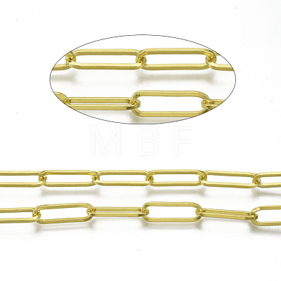 Unwelded Iron Paperclip Chains CH-S125-12A-03-1