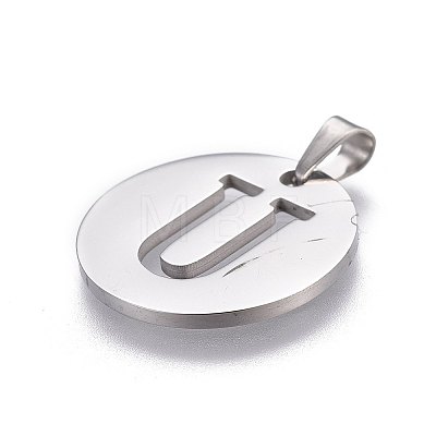 Non-Tarnish 201 Stainless Steel Pendants STAS-L221-33U-1