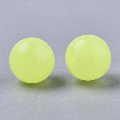 Luminous Acrylic Beads MACR-N008-25F-1