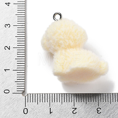 Resin Pendants RESI-Q007-06F-1