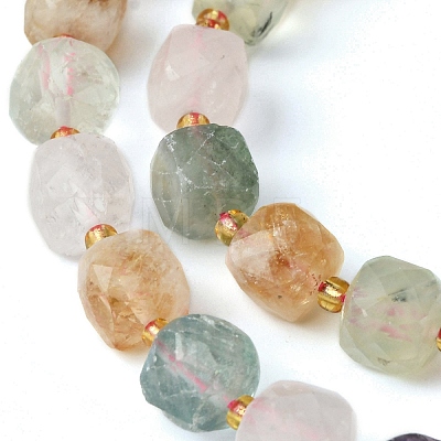 Natural Colorful Quartz Beads Strands G-Q010-A26-01-1