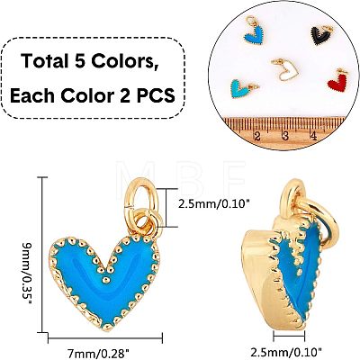 Enamel Charms KK-NB0002-19-1