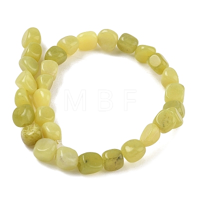 Natural Lemon Jade Beads Strands GG-CBA9392-08-1