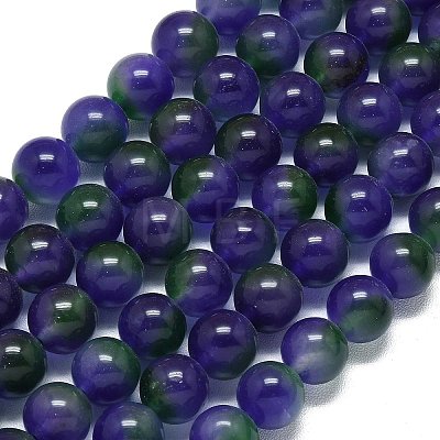 Natural Malaysia Jade Beads Strands G-B165-C02-14mm-1