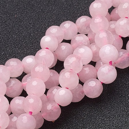 Natural Rose Quartz Beads Strands LS-G-G099-F6mm-15-1