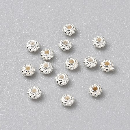 925 Sterling Silver Beads STER-WH0019-29A-1